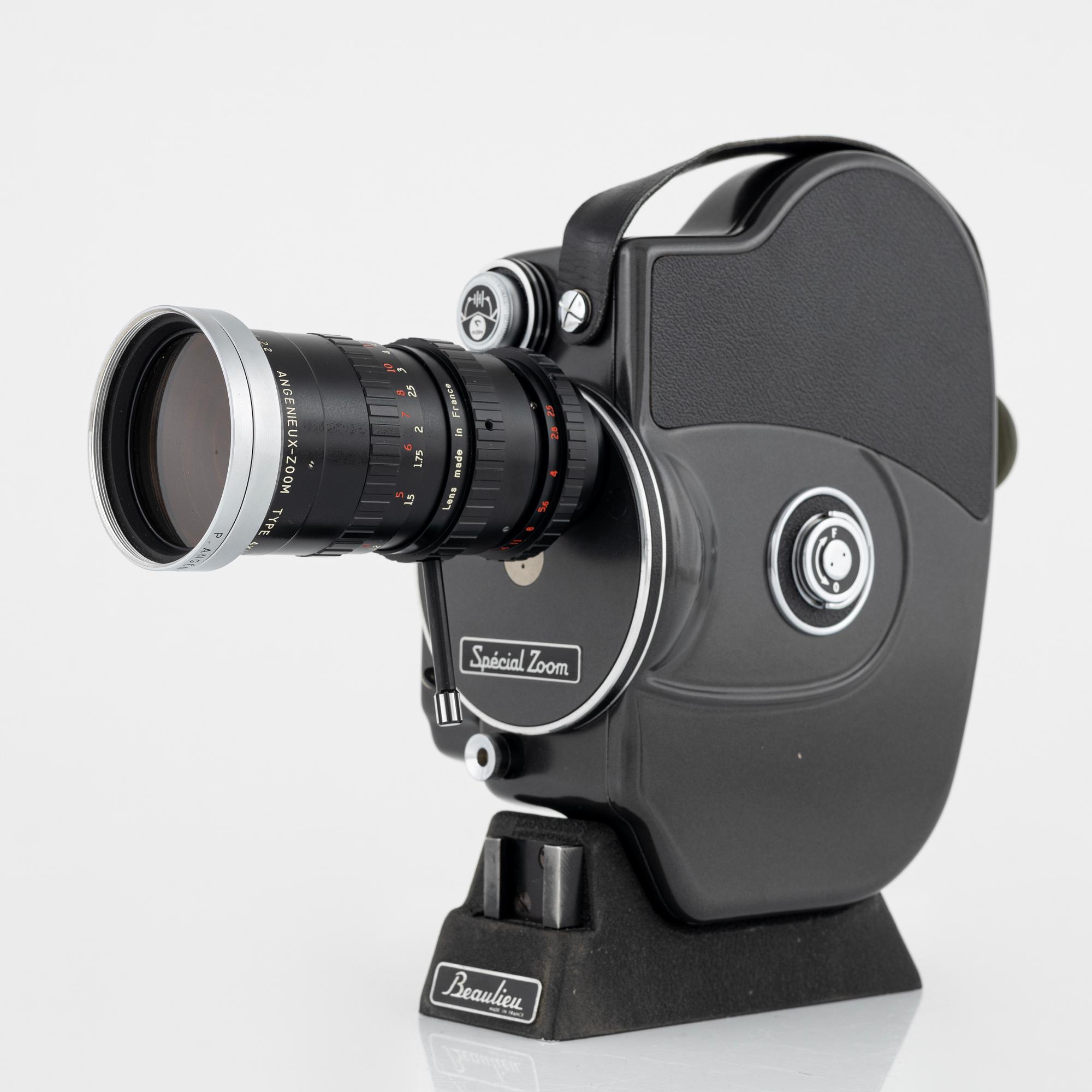 Film camera 16mm Beaulieu R16 Electric, 
1970s.