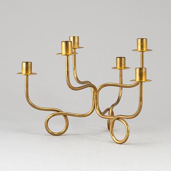 JOSEF FRANK, a brass candelabrum from Svenskt Tenn.