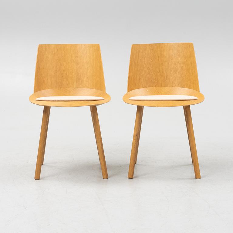 Stefan Diez, chairs, 5 pcs, "E15 Houdini", reportedly purchased in 2012.