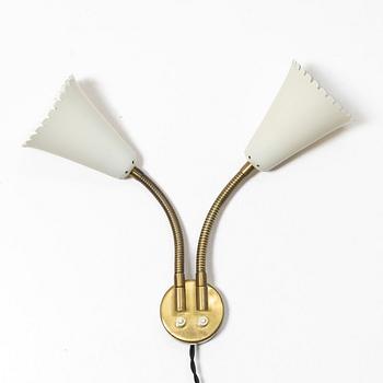 Arvid Böhlmarks Lampfabrik, a wall lamp model "8661", Stockholm, 1950s.