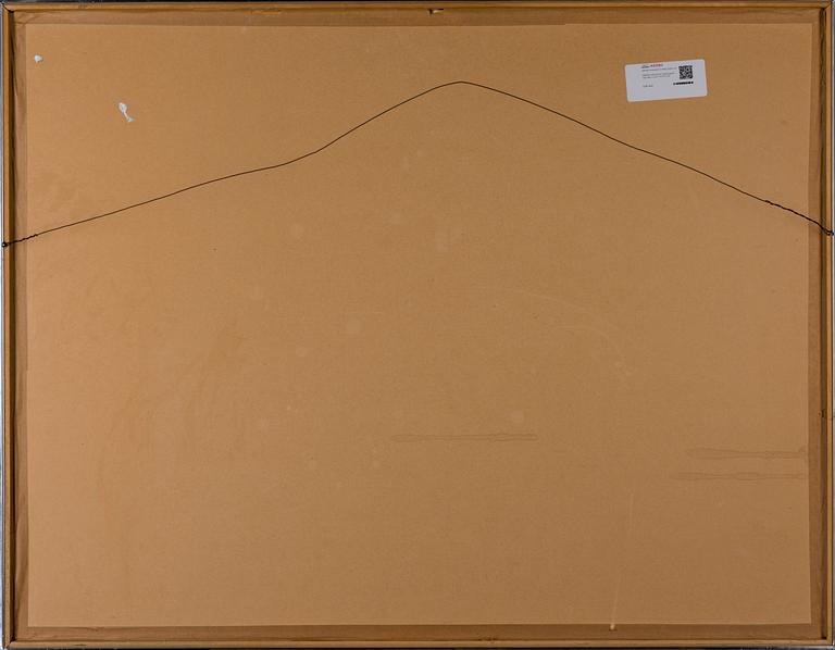 KIMMO KAIVANTO, värilitografia, signeerattu, päivätty -80 ja numeroitu 79/100.