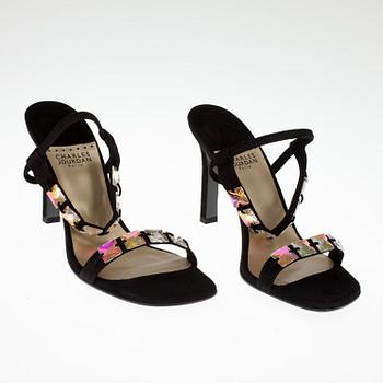 SKOR, sandaletter, Charles Jourdan.