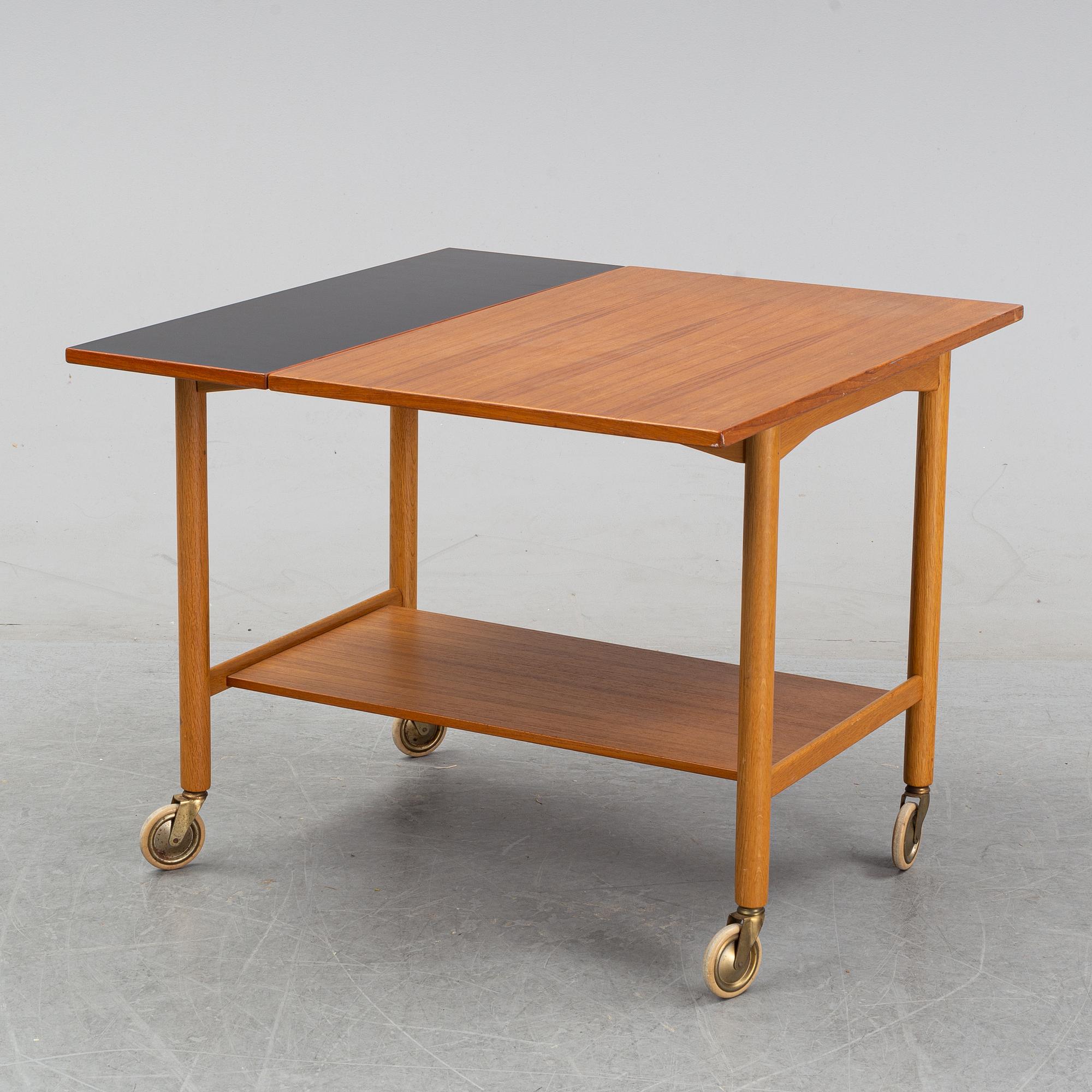 A mid 20th century trolley by Ferdinand Lundqvist, Gothenburg.