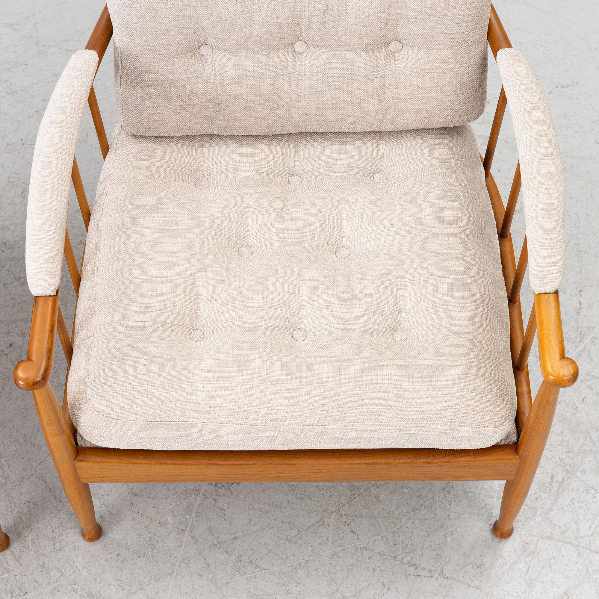 Kerstin Hörlin-Holmquist, A pair of armchairs, 'Skrindan', OPE möbler.