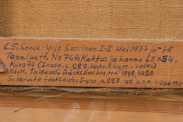 Yrjö Saarinen, KAKTUS OCH KANNA.