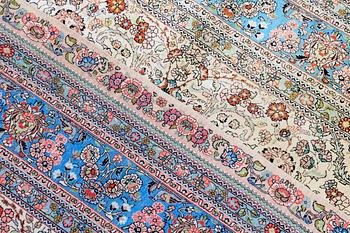 A RUG, orientalisk silke, ca 245 150 cm.