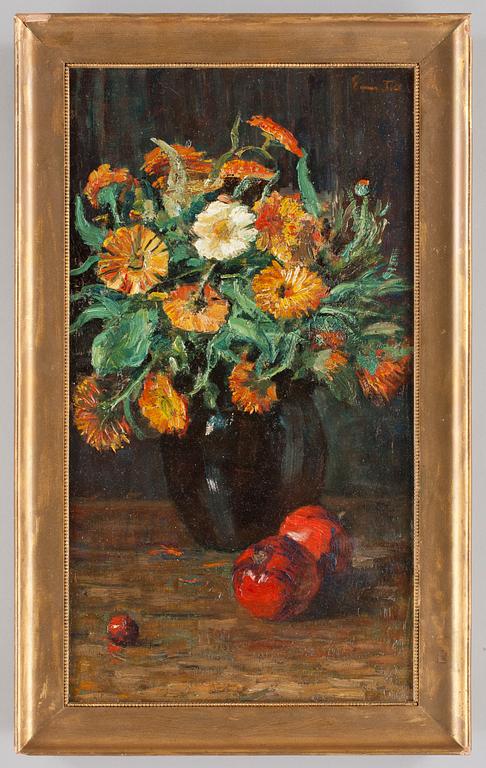 EMMA TOLL, olja på duk, sign.