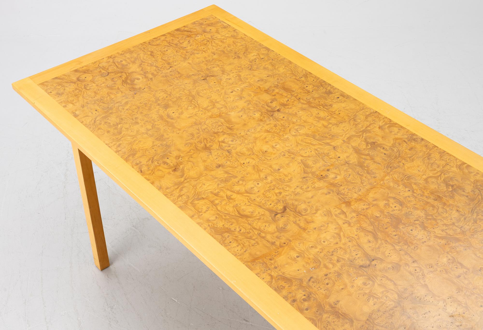 Dining table, late 20th century.