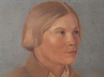 Ferdinand von Wright, Male portrait.