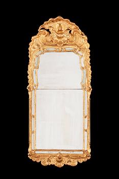 A Swedish Rococo 18th century mirror.