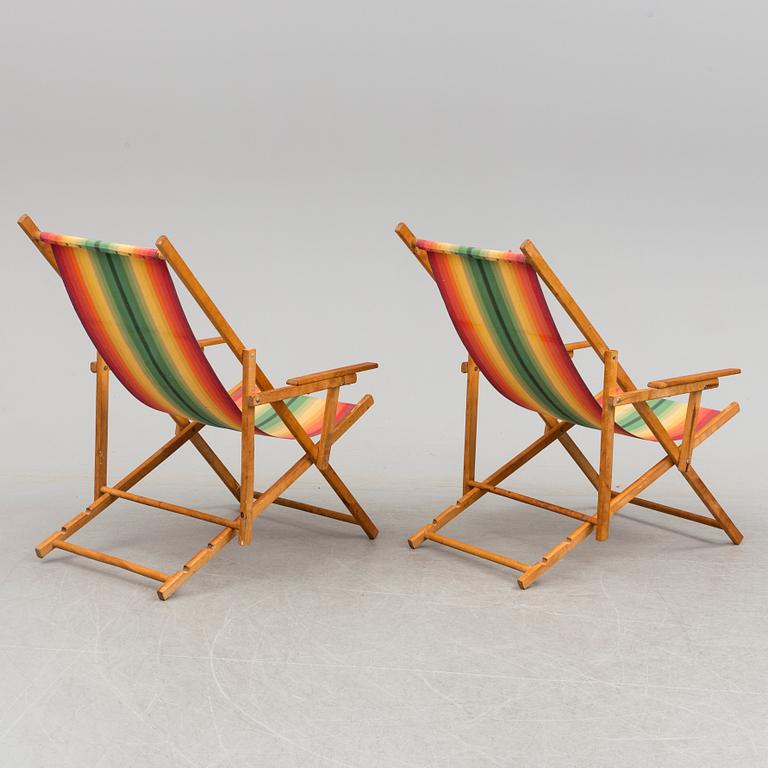 SOLSTOLAR, ett par, 1900-talets mitt.