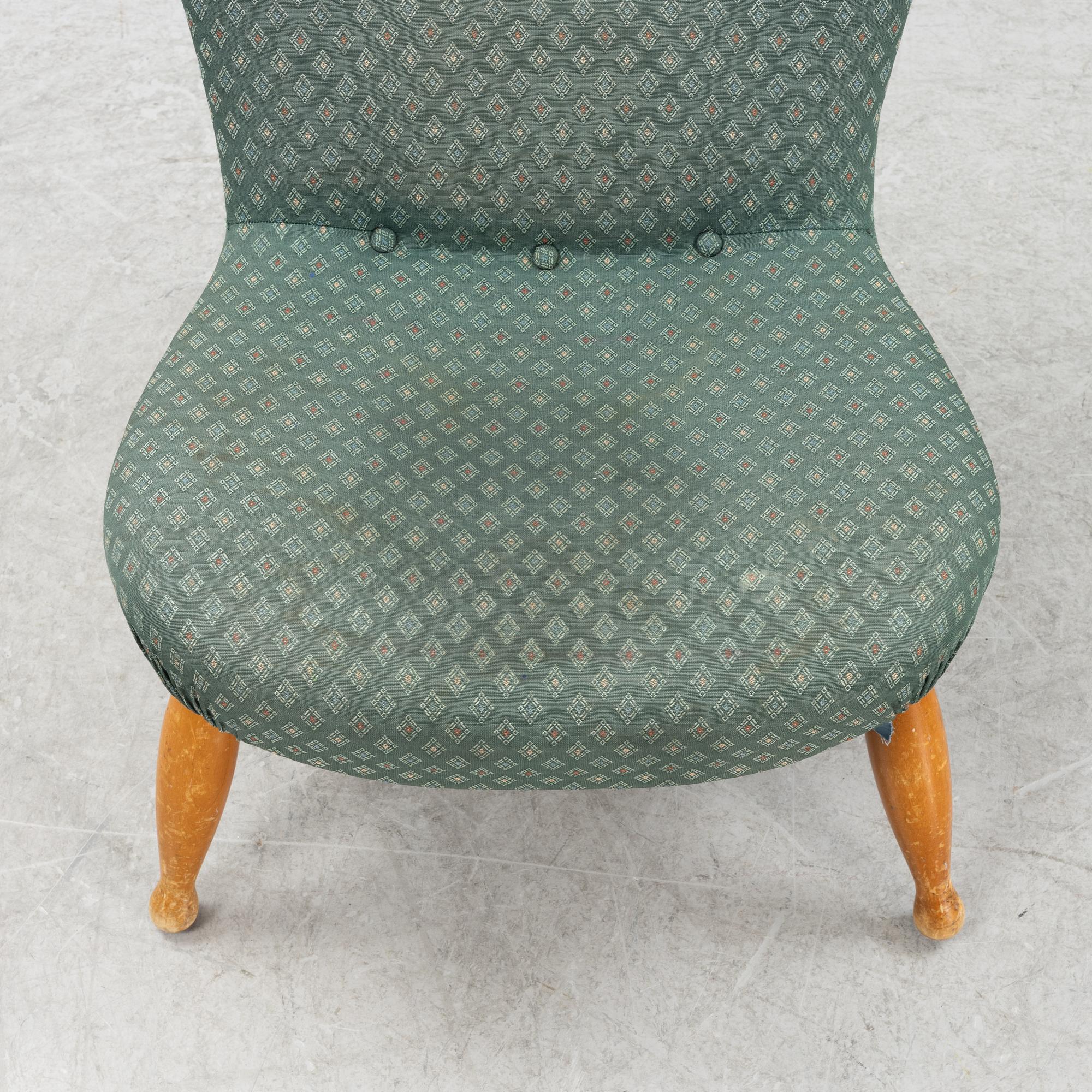 Fåtölj, Scandinavian Modern, fåtölj, 1900-talets mitt.