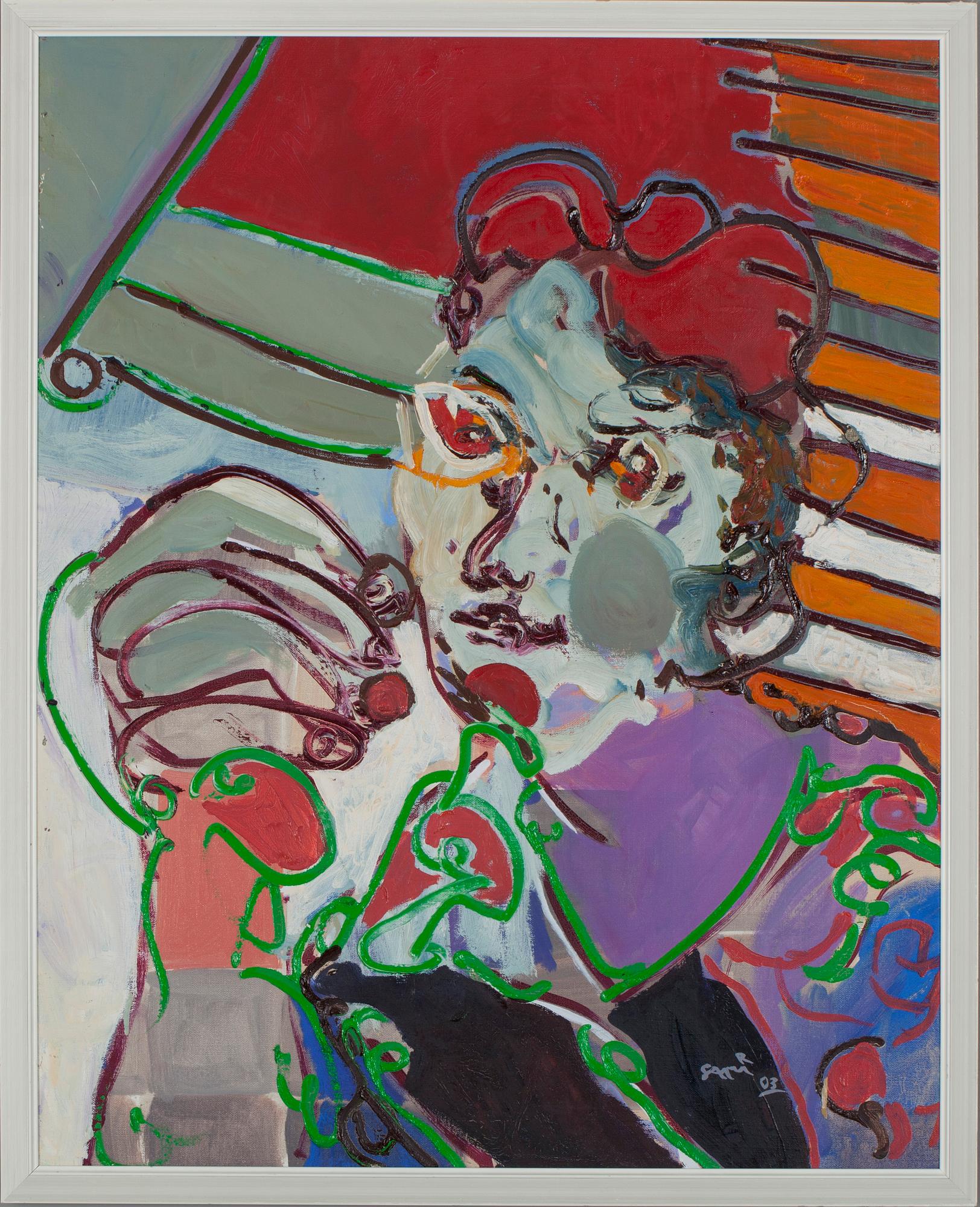 SAMI RINNE, olja på duk, sign. dat. -03.