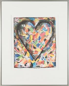 Jim Dine, offset, signerad och daterad 1985, numrerad 243/400.