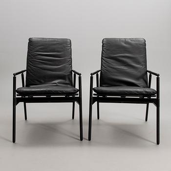 RICHARD SAPPER, A PAIR OF CHAIRS. "Nena", B & B Italia.