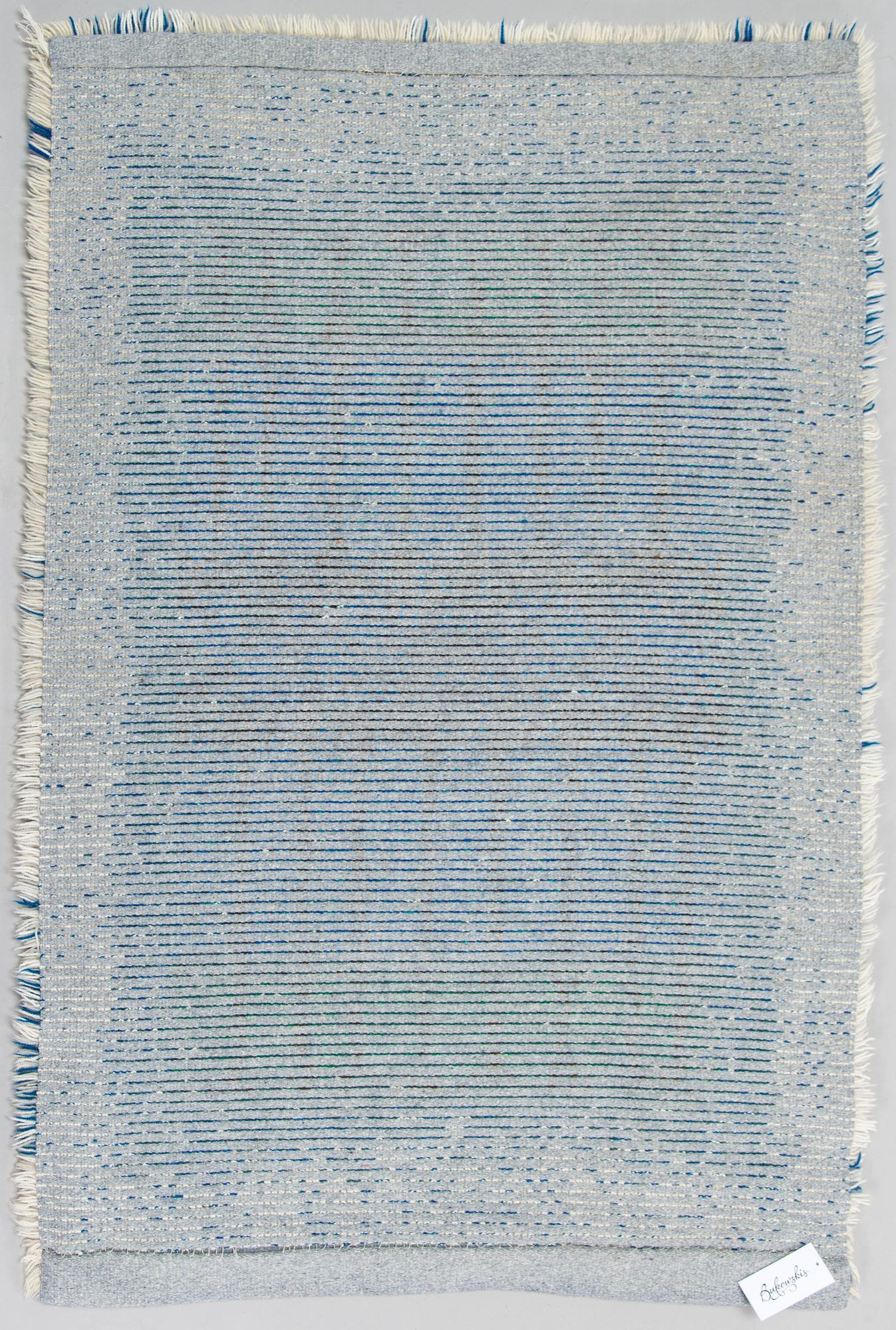 Terttu Tomero, a Finnish long pile ryijy rug for Neovius. Ca. 155 x 100 cm.
