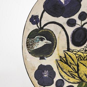 Birger Kaipiainen, Decorative dish, ceramic, signed Kaipiainen.