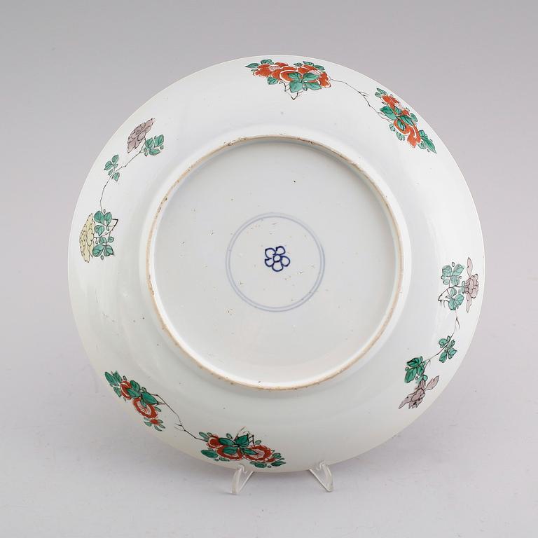 FAT, porslin. Kina, Qing dynastin (1644-1912).