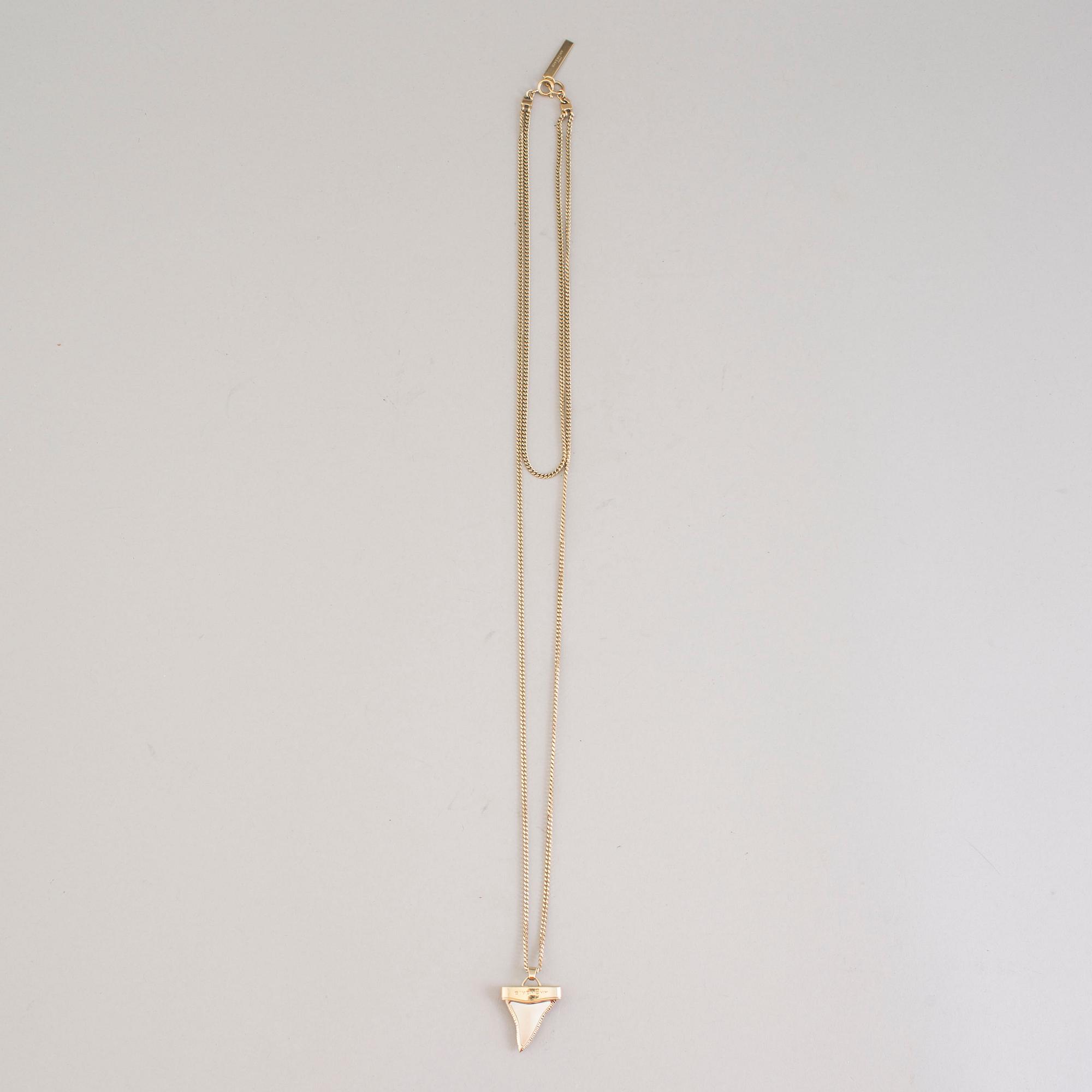 Givenchy shark necklace deals