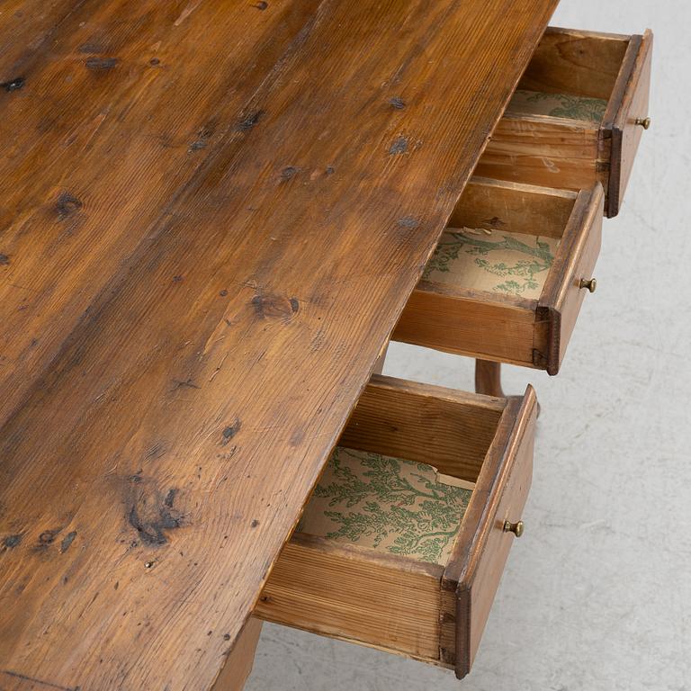 A Baroque desk, probably Norway, 18th century.