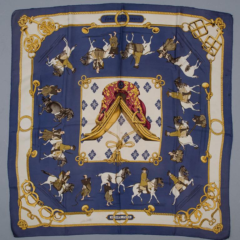 SCARF, "Equitation Japonaise", Hermès.