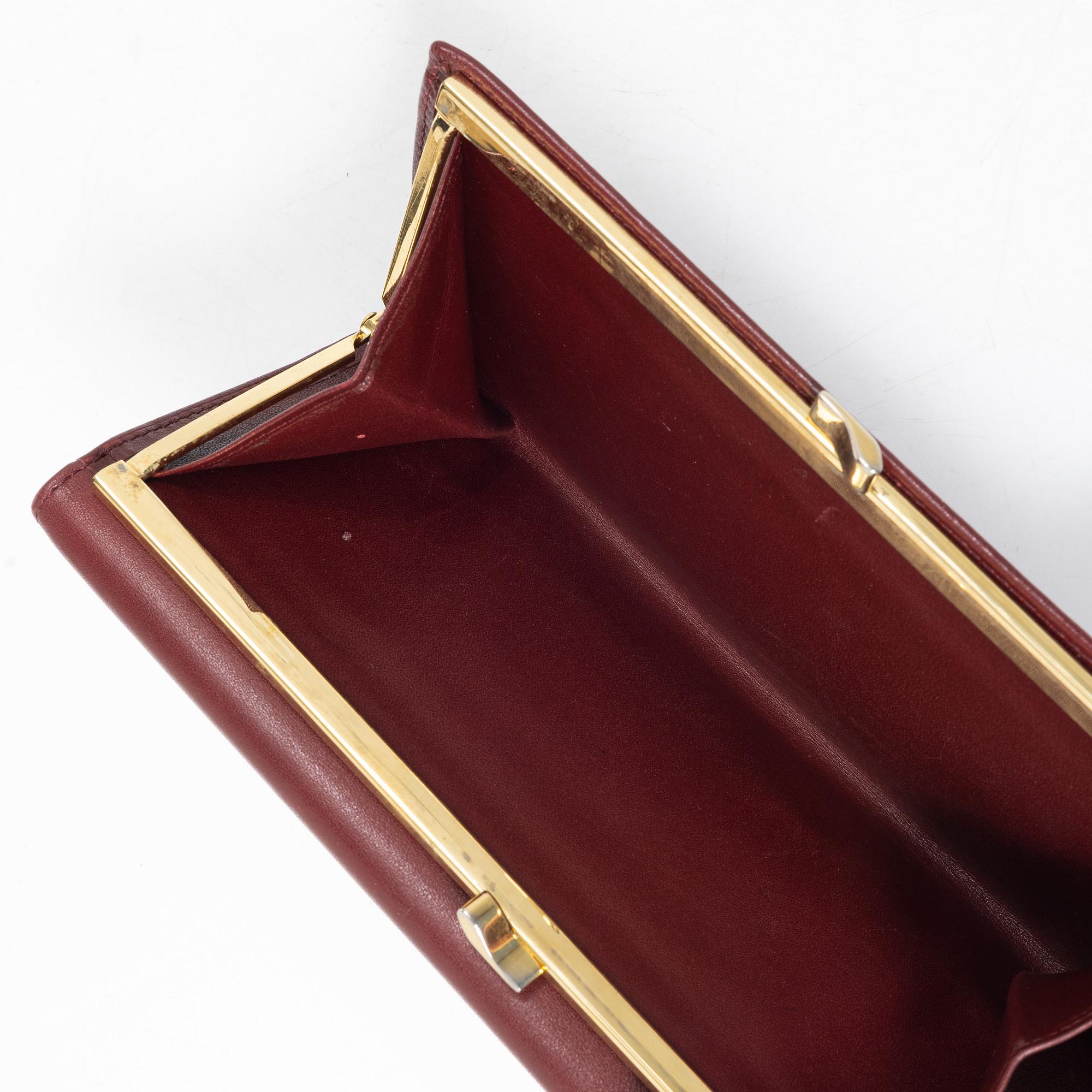 Cartier, wallet, vintage.
