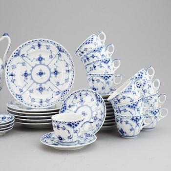 A Royal Copenhagen coffee service, Denmark, 20th Century.