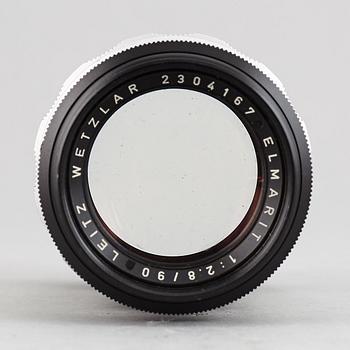 LEITZ WETZLAR, camera lens,  ELMARIT-M, 1:2.8/90.