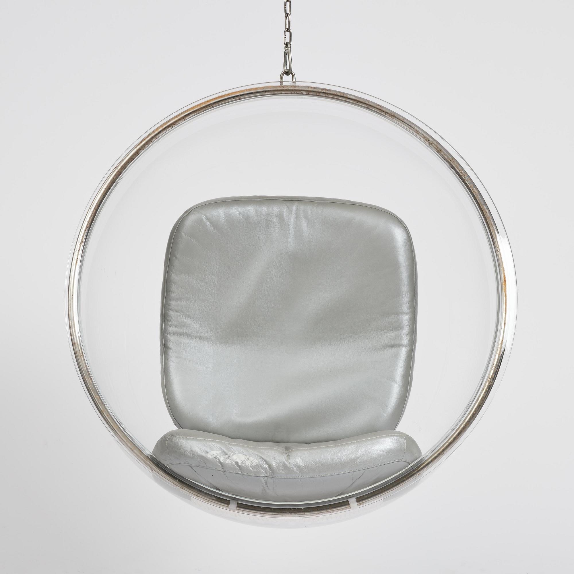 Eero Aarnio, a hanging "Bubble Chair", Adelta, Finland.