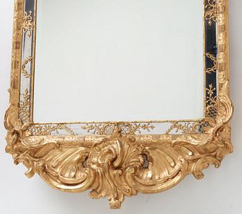 SPEGEL. Stockholmsarbete, 1700-talets andra hälft, Rokoko.