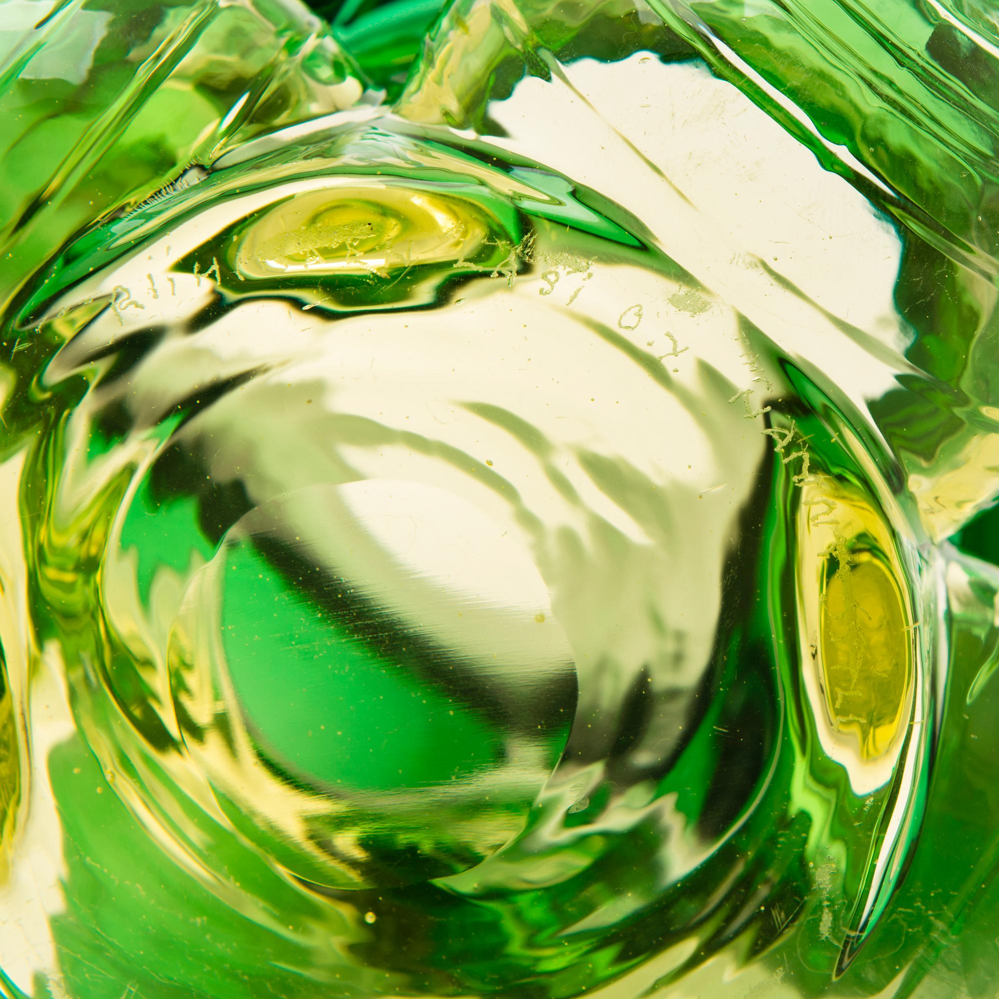 NANNY STILL, MALJAKKO, "Pajazzo", signeerattu Riihimäen Lasi oy Nanny Still. 1970-luku.