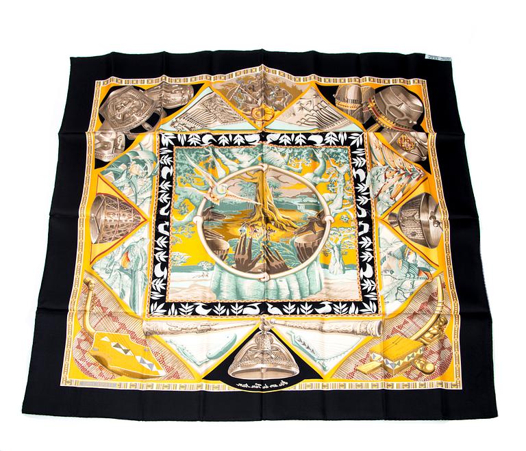 SCARF, "Au Son du Tam-tam", Hermès.