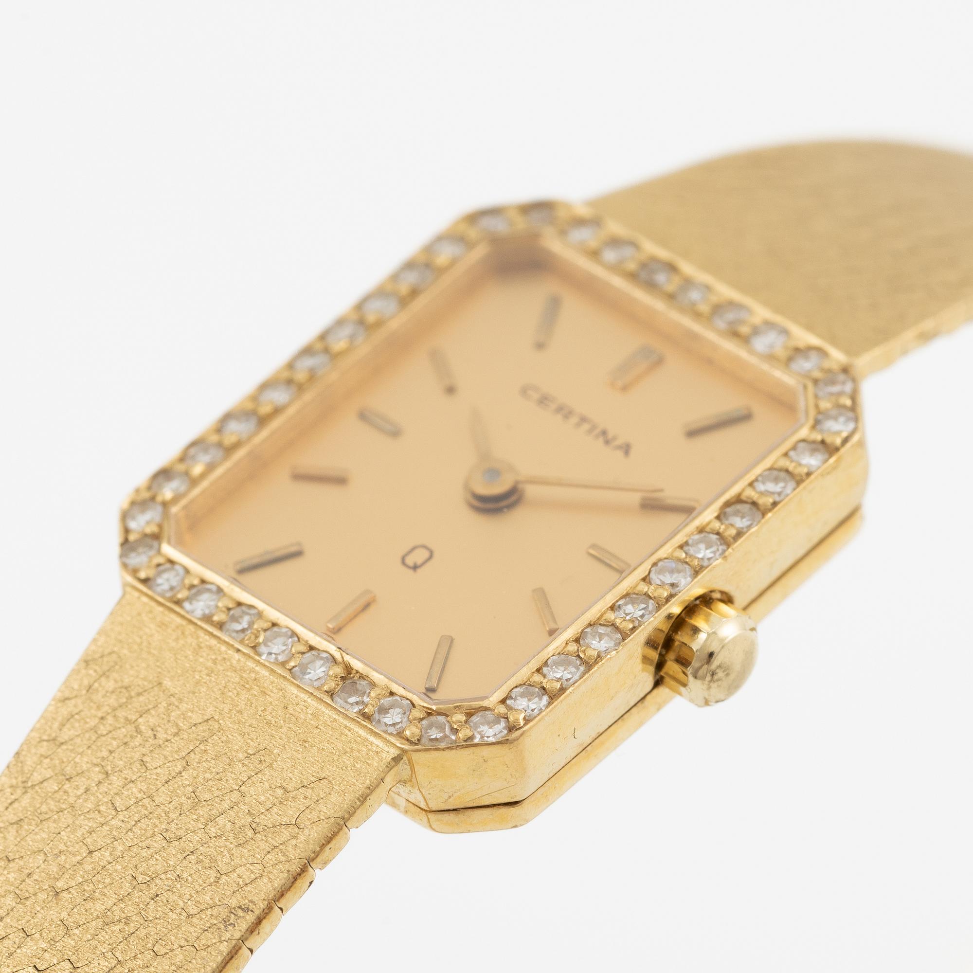 Certina, armbandsur, 15,5 mm.