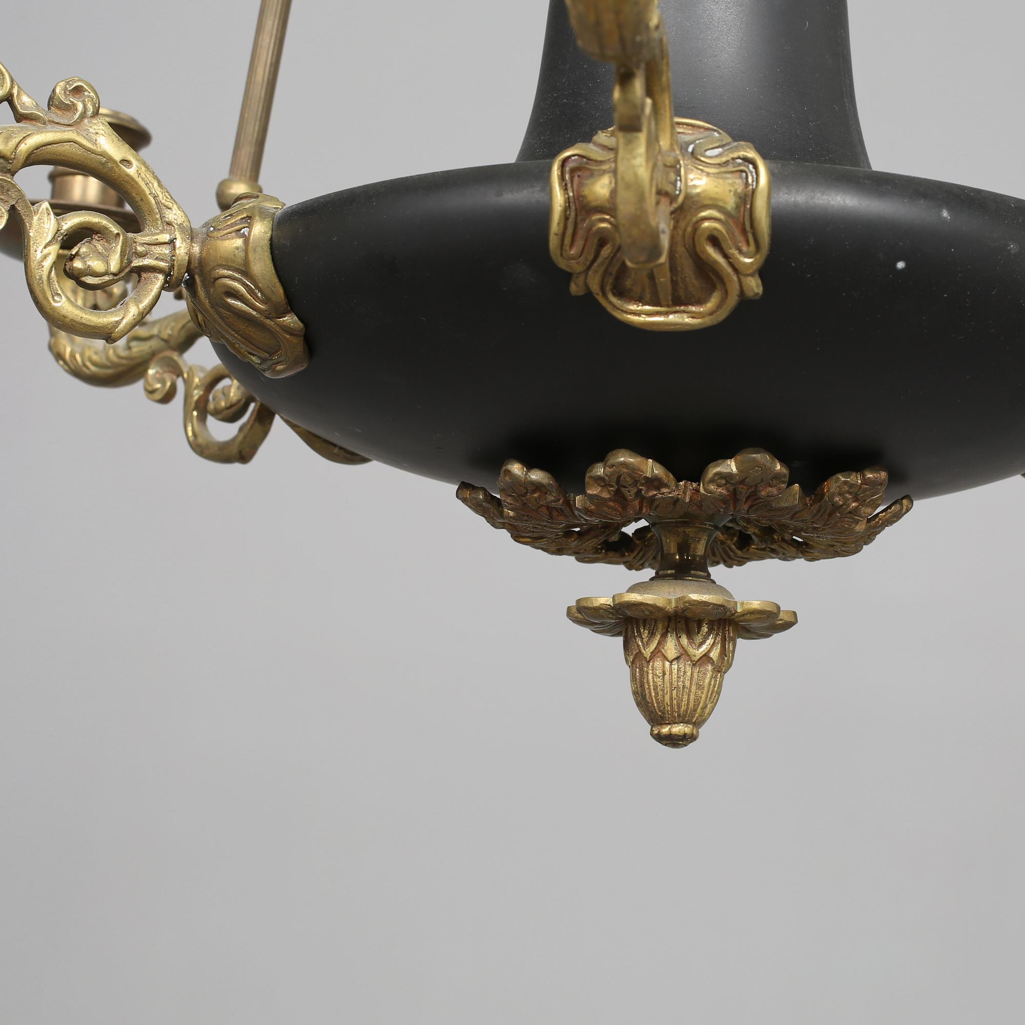 TAKAMPEL, 1800/1900-tal. Höjd ca 80 cm.
