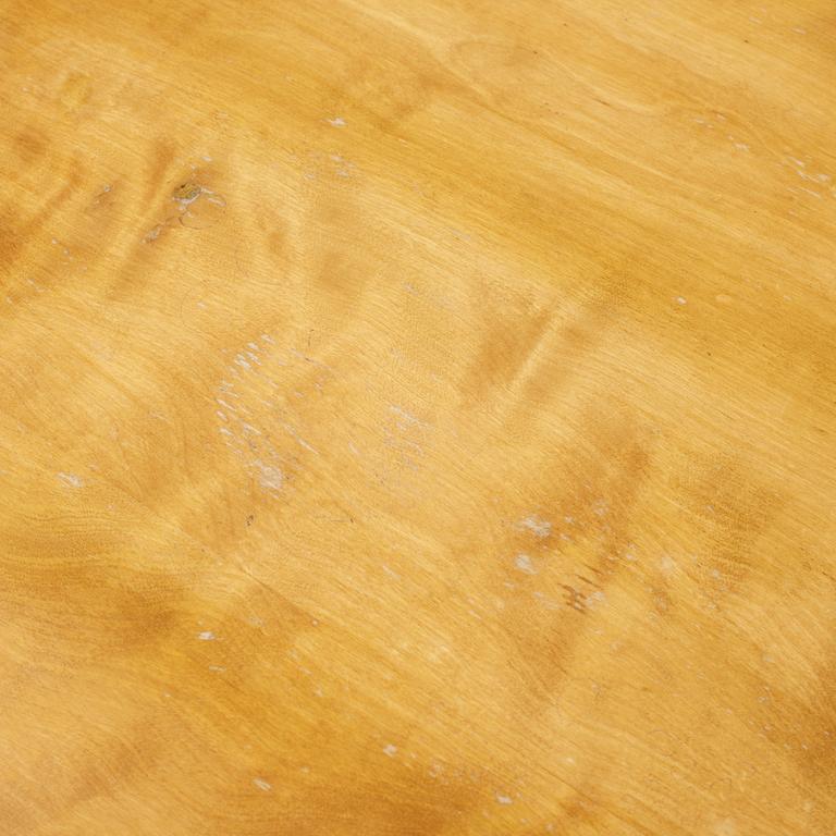 Alf Wallander, attributed to. A birch desk, early 20th Century.