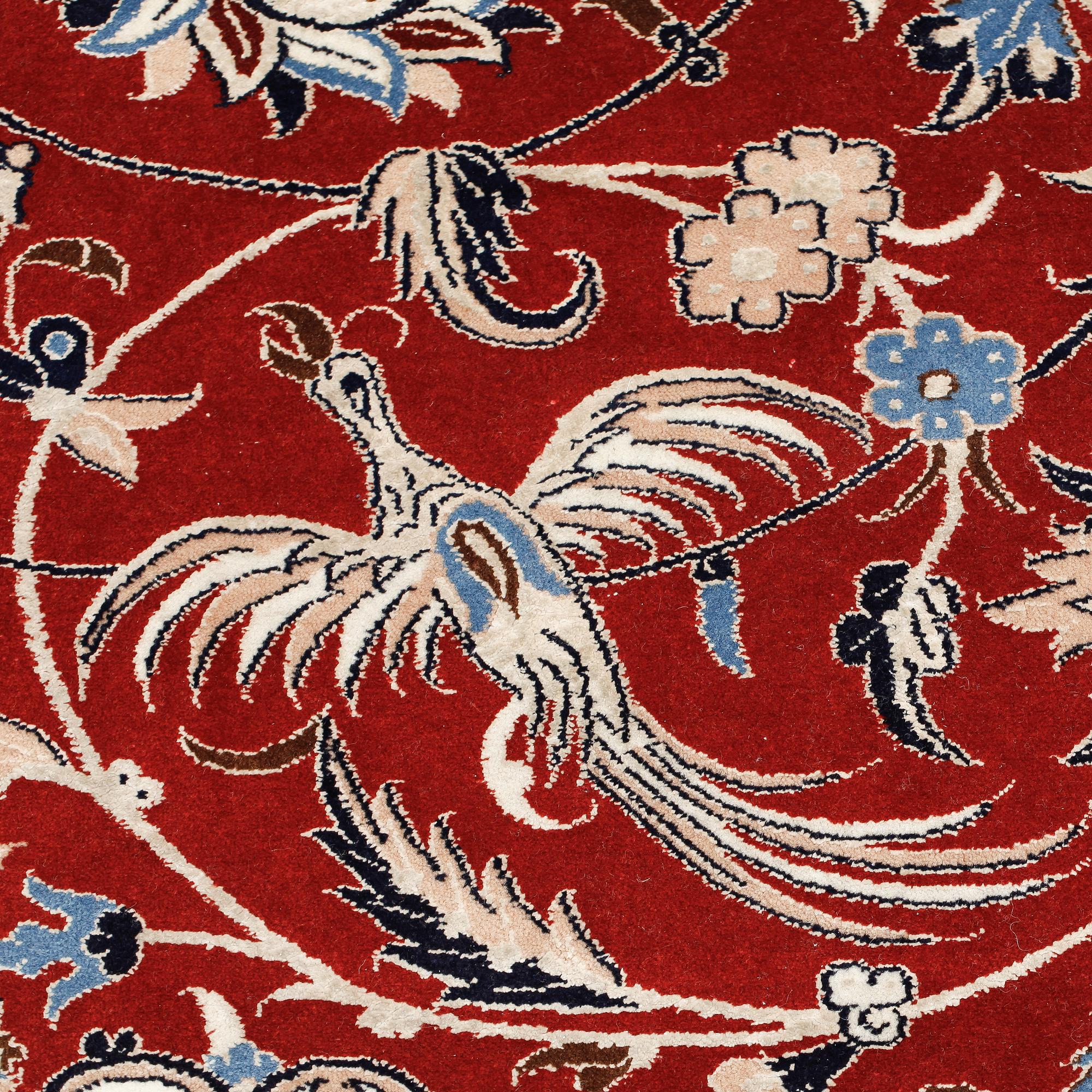 MATTA, Nain, sk Habibian, part silk, ca 306x205 cm.