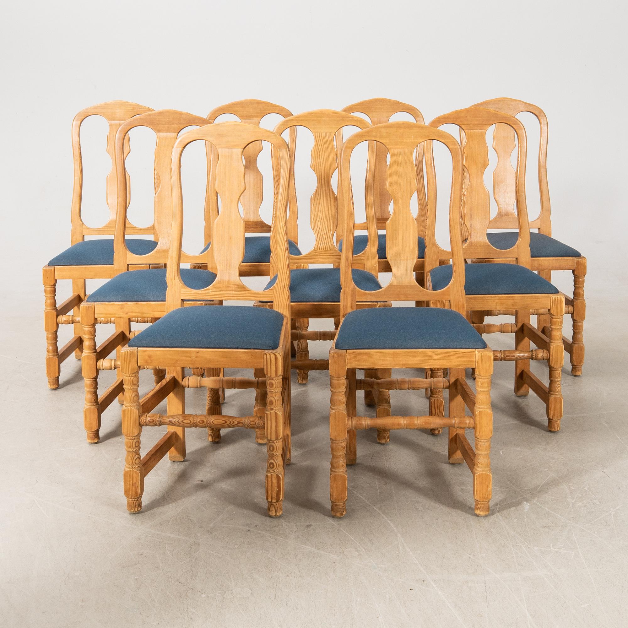 Matgrupp 10 delar, Barockstil 1900-tal med kunglig proveniens.