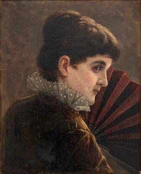 Waldemar Tode, Woman with a Fan.