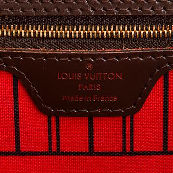 Louis Vuitton, a 'Neverfull MM' Damier Ebene Bag.