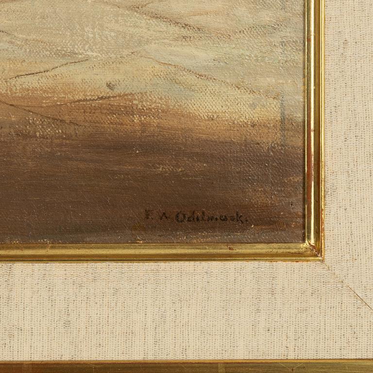 Frans Wilhelm Odelmark, oil on canvas, signed.