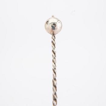 A Swedish 18th century silver spoon mark of J Collin Stockholm, weight 36 grams.