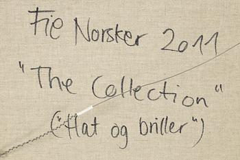 Fie Norsker, olja på duk  signerad och daterad 2011 a tergo.