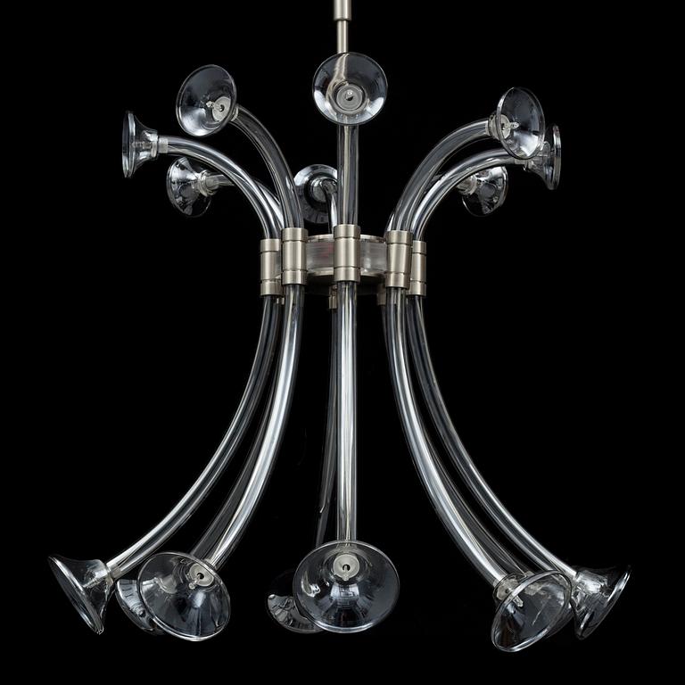 A 21st century ceiling light by tector, Italy.