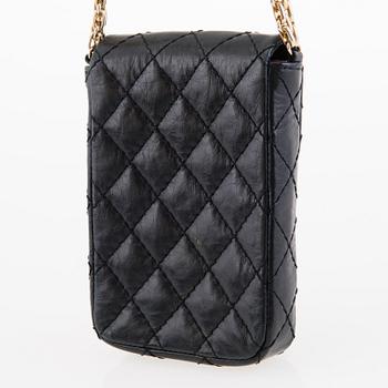 CHANEL Vintage Black Cell Phone Bag.