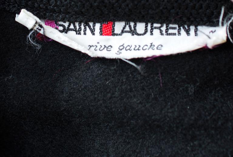 CAPE, Yves Saint Laurent rive gauche, 1980-tal.