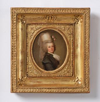 Adolf Ulrik Wertmüller, "Queen Marie-Antoinette" (1755-1793) & "King Louis XVI" (1754-1793) of France.