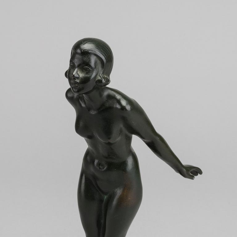 CARIN NILSON, skulptur signerad och daterad 1930.