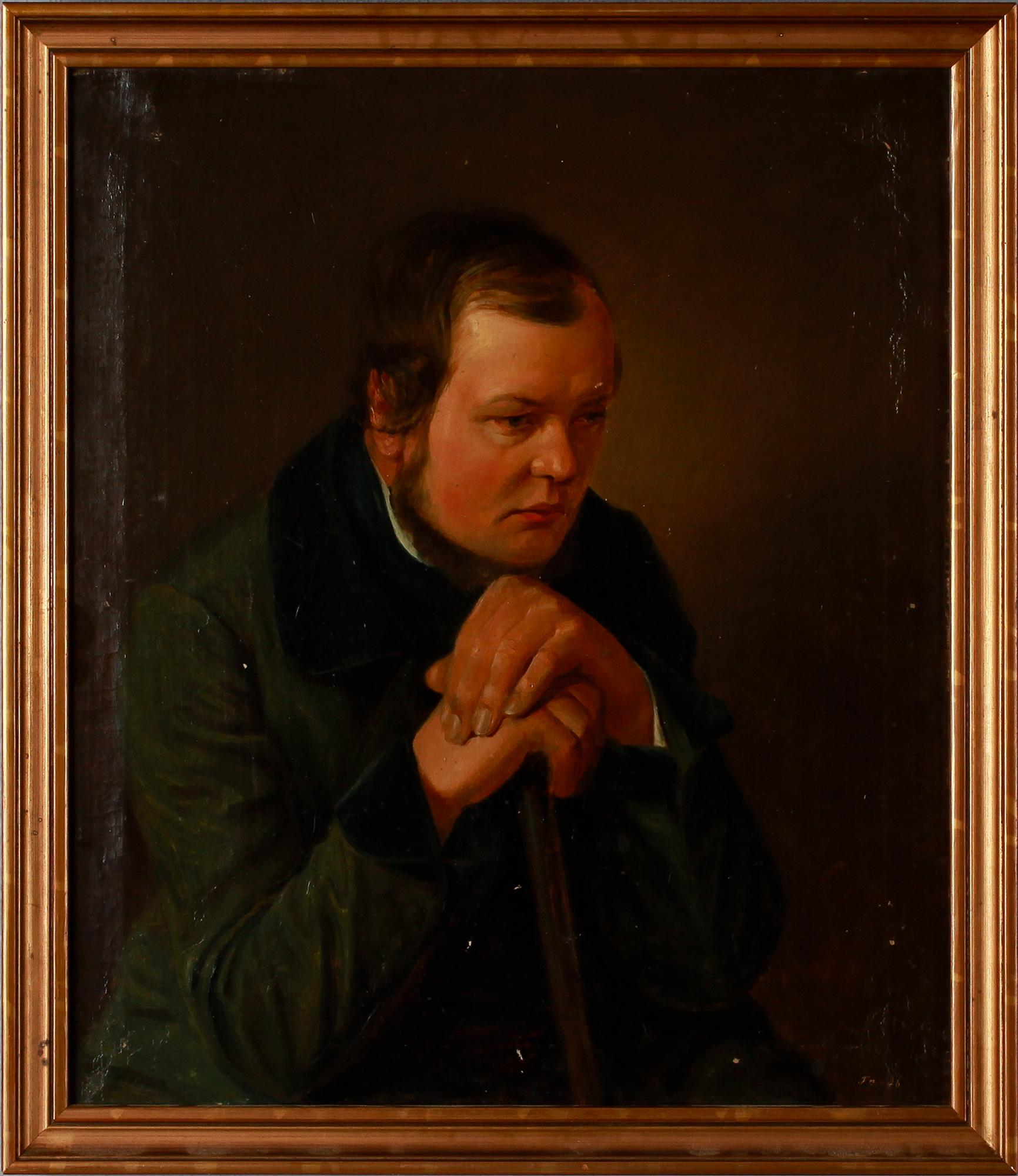 FERDINAND FAGERLIN, olja på duk, monogramsignerad och daterad -46.