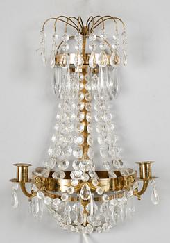 VÄGGLYSTER, empirestil, 1900-talets mitt.