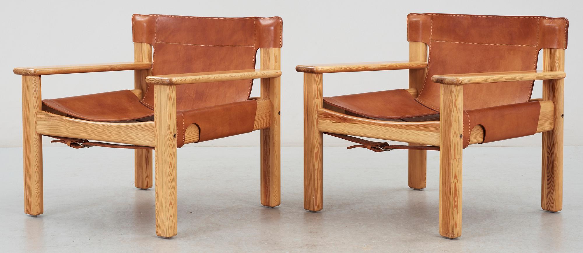 FÅTÖLJER, ett par, Bernt Petersen, Ikea, 1900-talets andra hälft.